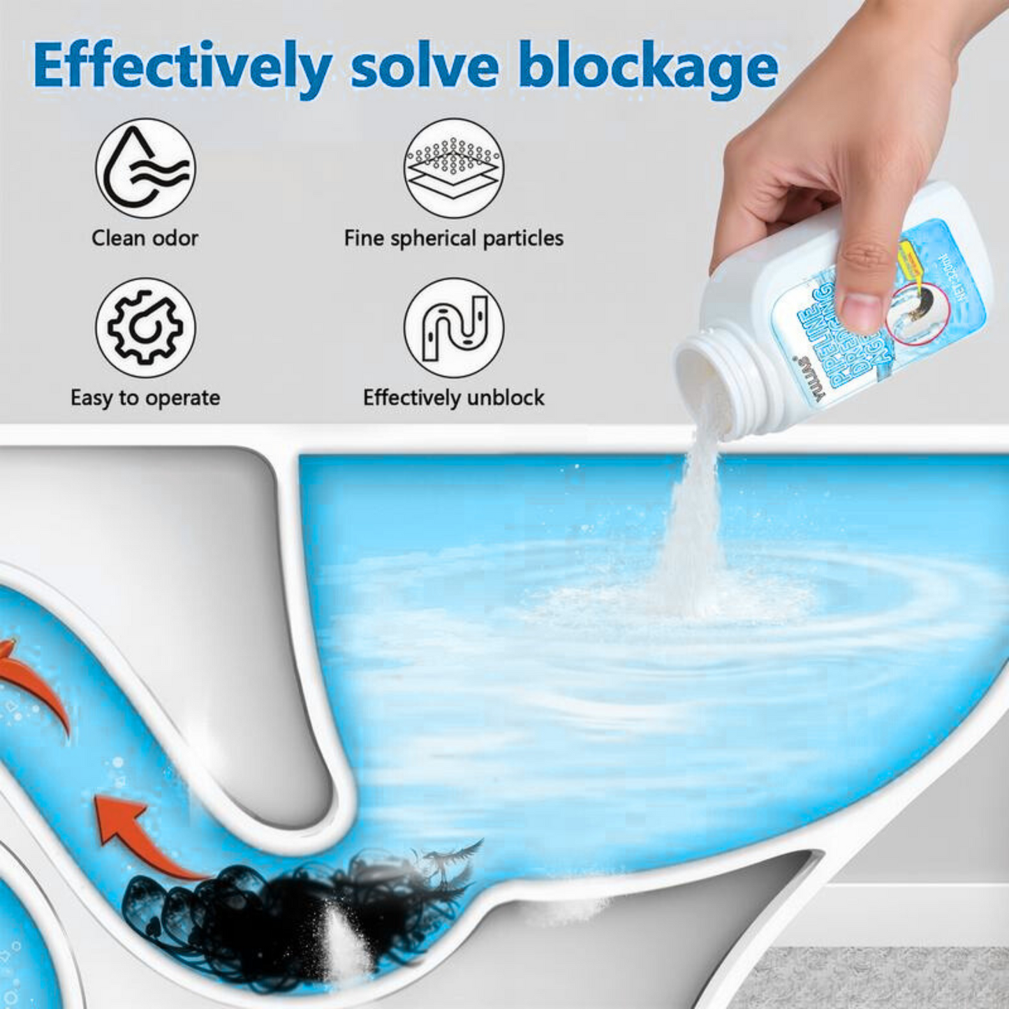 KurlFit™ Pipe Dredging Agent